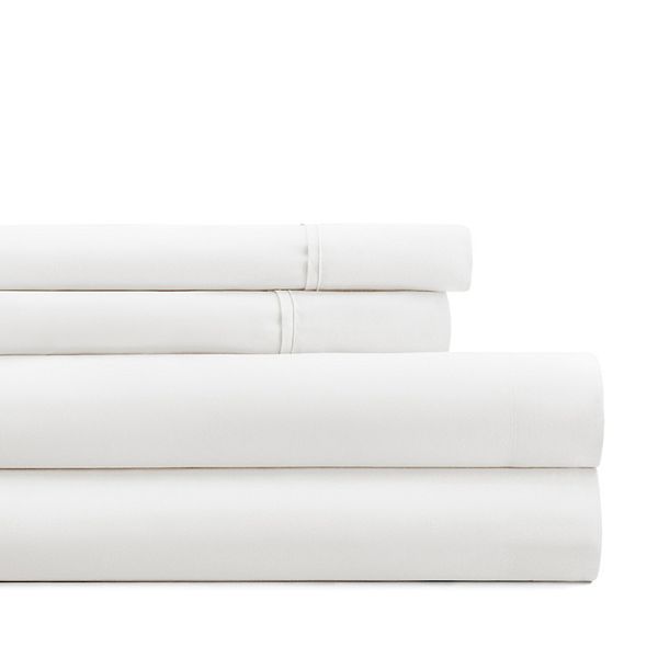 Home Collection Premium Ultra Soft Sheet Set or Pillowcases - White (QUEEN SET)