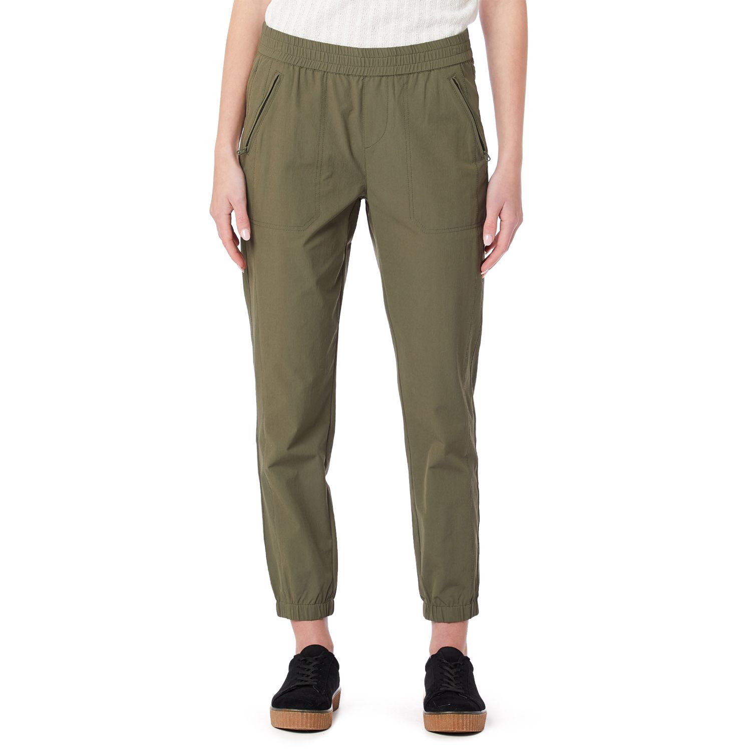 kohls khaki joggers