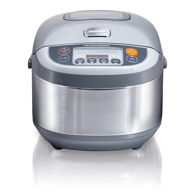 Hamilton Beach 12-Cup Blue Rice Cooker With Multi-Function, 43% OFF