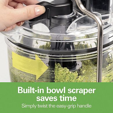 Hamilton Beach Stack & Snap 8-Cup Food Processor