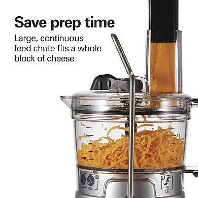 Hamilton Beach Stack & Snap 8-Cup Food Processor