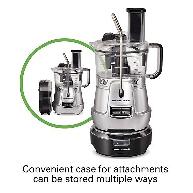 Hamilton Beach Stack & Snap 8-Cup Food Processor