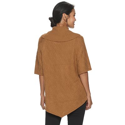 Kohls poncho sweater store