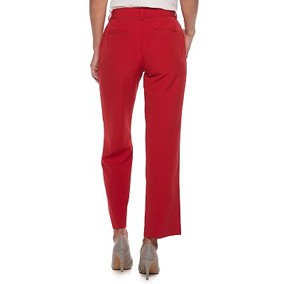Kohls red pants store