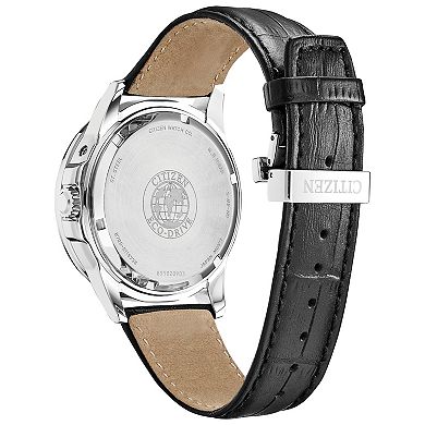 Citizen Eco-Drive Men's Calendrier Moonphase Leather Watch - BU0050-02L