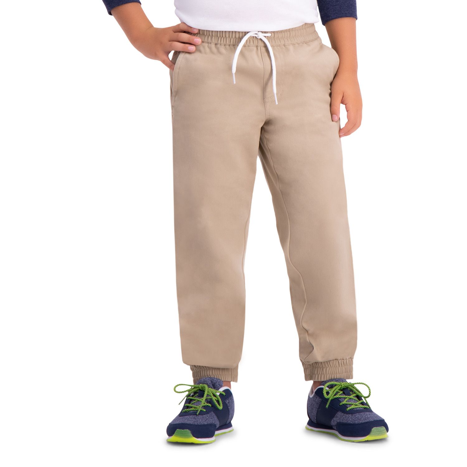 kohls khaki joggers