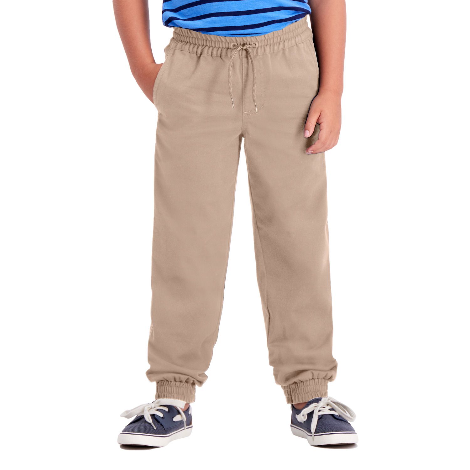 kohls khaki joggers