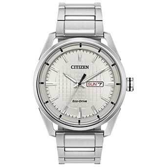 Drive From Citizen Eco-Drive Men's CTO Stainless Steel Watch - AW0080-57A