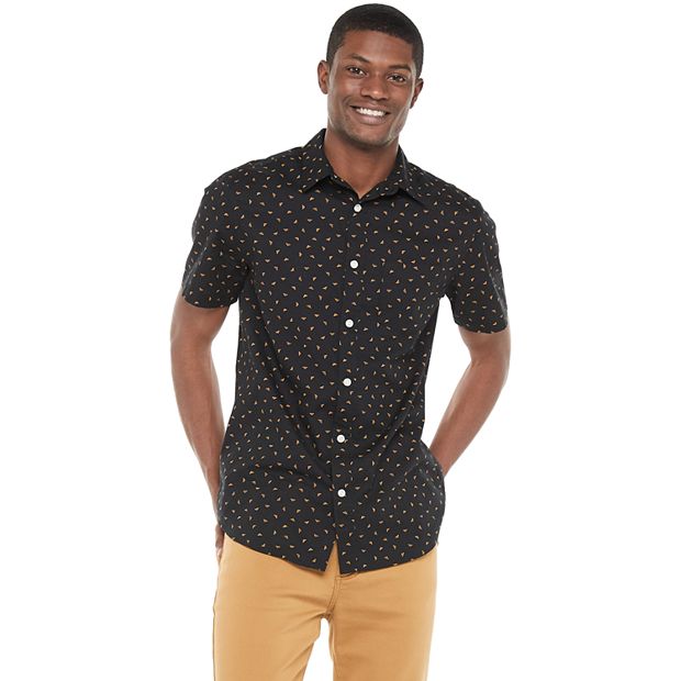 Mens short sleeve outlet dress shirts kohls