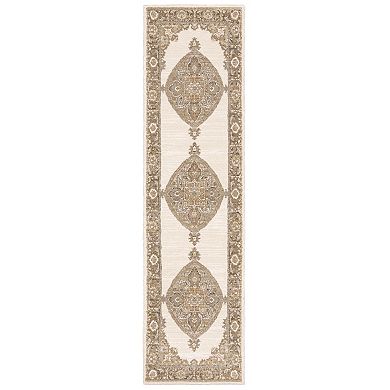 StyleHaven Alexander Distressed Medallion Rug