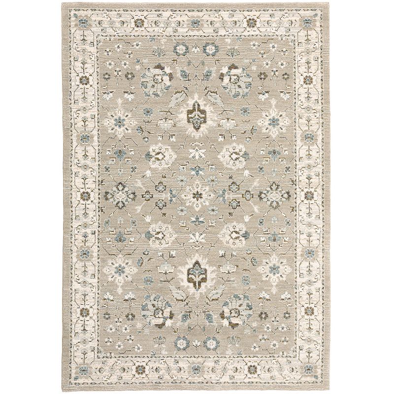 StyleHaven Alexander Vintage Neutrals Rug, Beig/Green, 8.5X11.5Ft