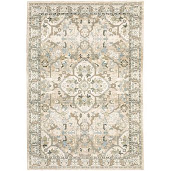 StyleHaven Alexander Dsitressed Clover Rug