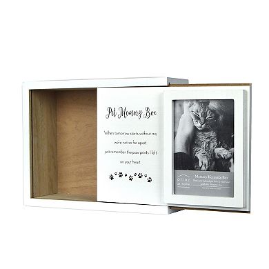 Prinz Decorative Dog/Cat Pet Photo Keepsake Memory Box