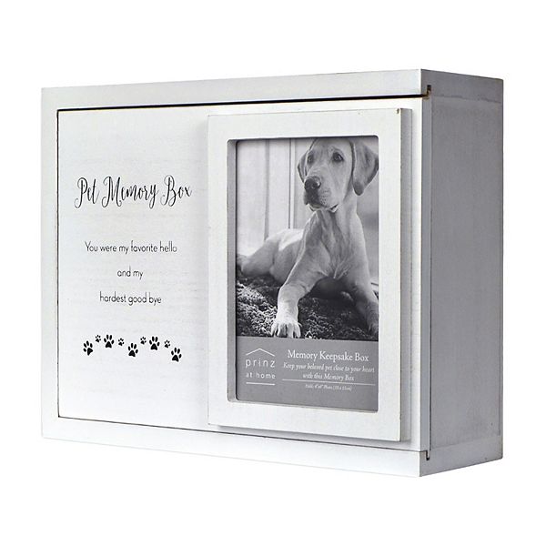 Prinz Pet Dog Memory Box Table Decor