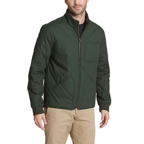 Men's Dockers® Diamond Quilted Stand-Collar Bomber Jacket