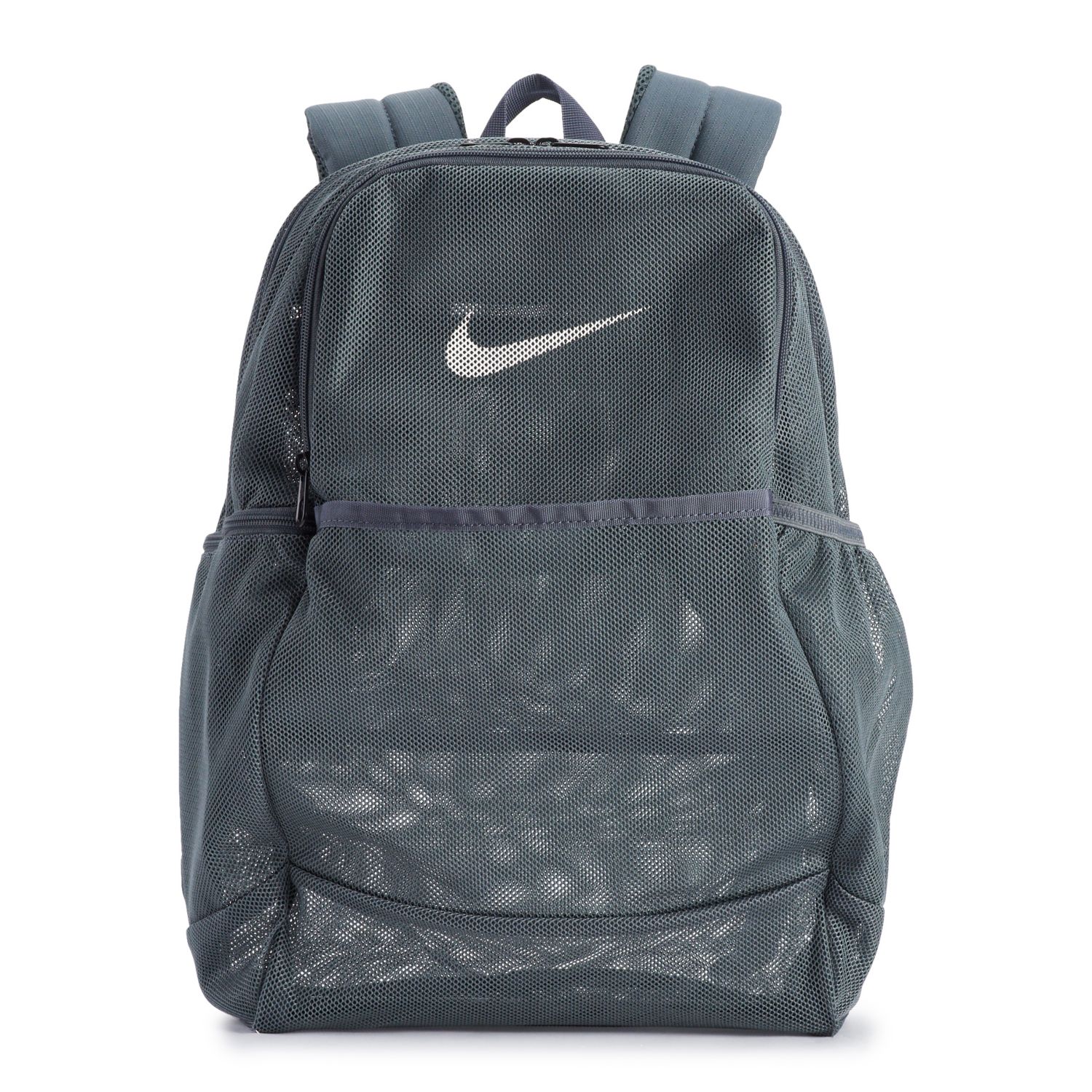 nike gray backpack