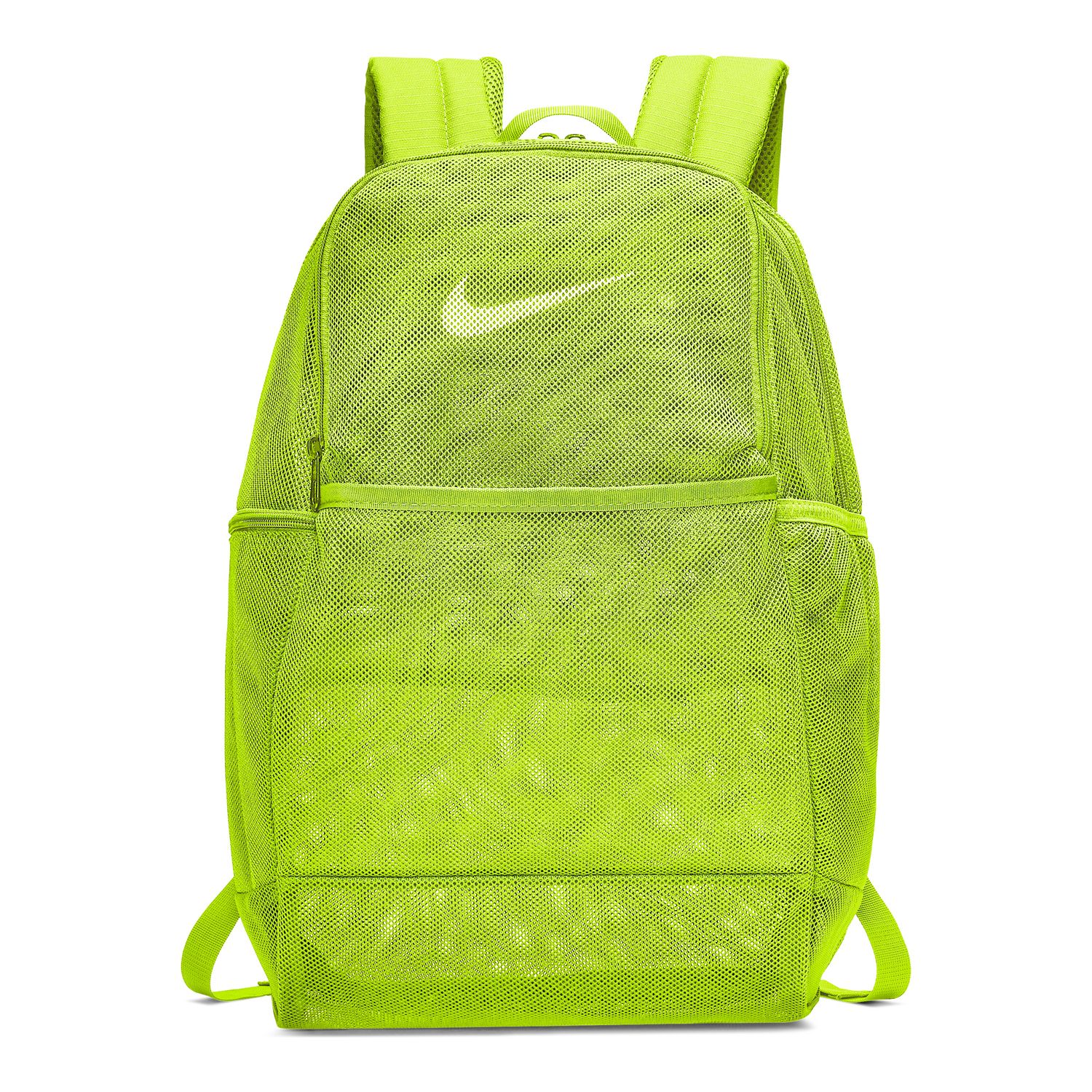 lime green nike bookbags