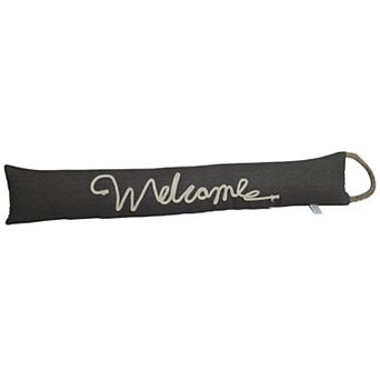 Elements "Welcome" Door Draft Stopper Decor