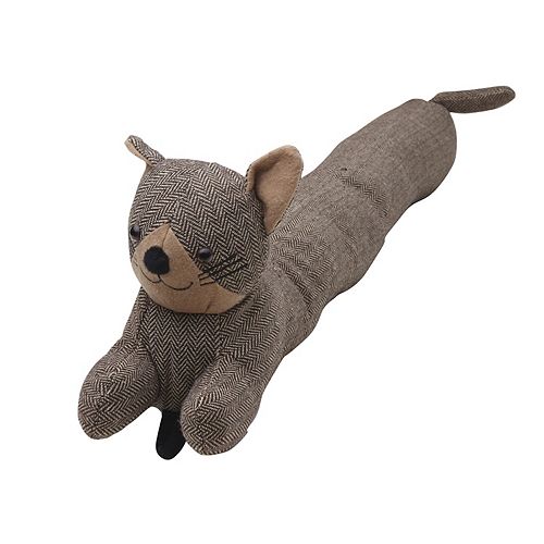 Elements Tweed Cat Door Draft Stopper Decor