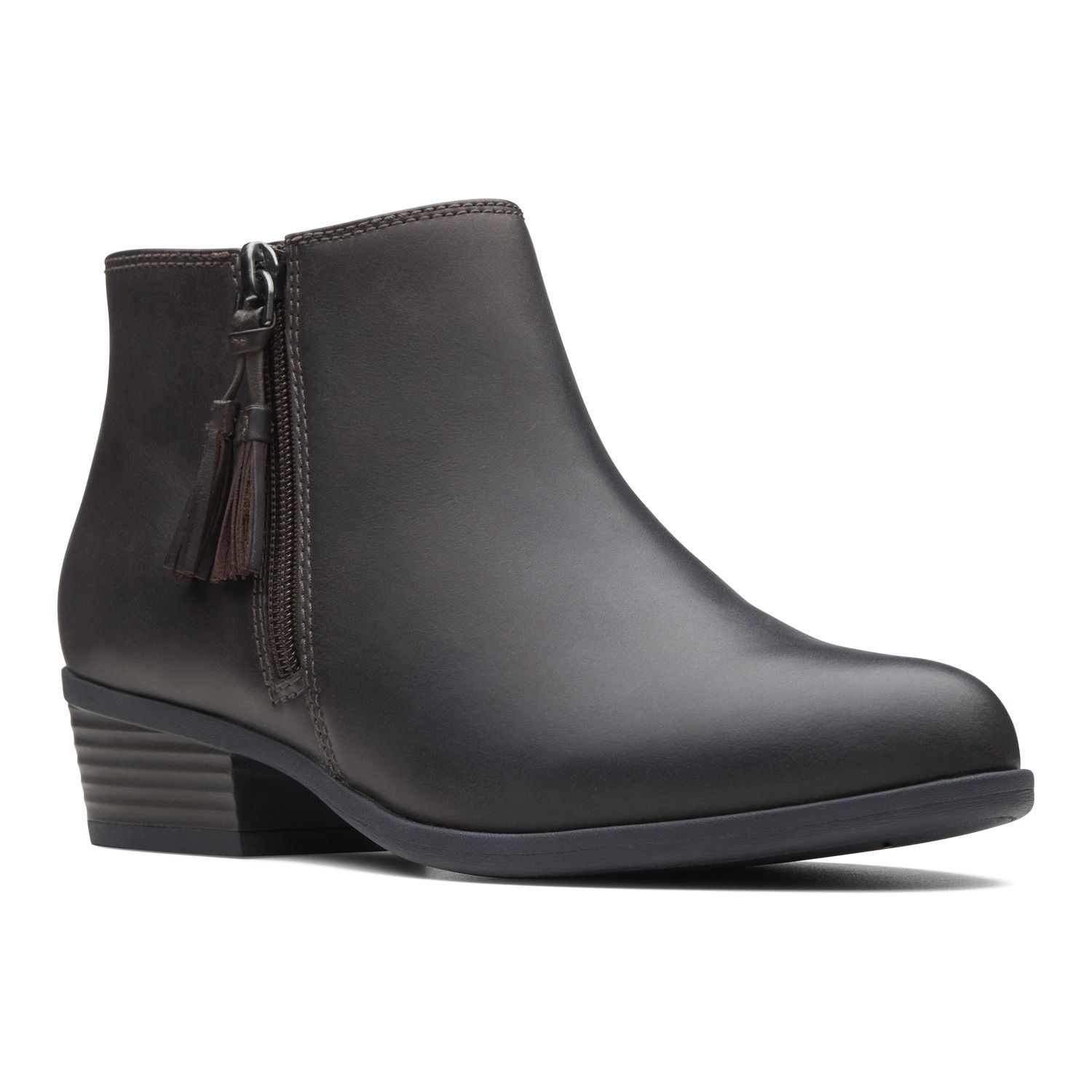 clarks short ankle boots