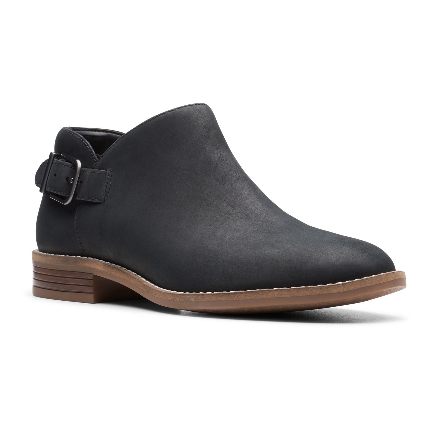 low heel clarks womens ankle boots