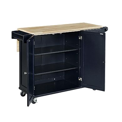homestyles Liberty Adjustable Kitchen Cart