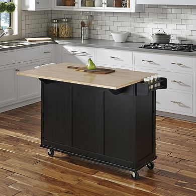 homestyles Liberty Adjustable Kitchen Cart