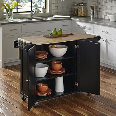 homestyles Liberty Adjustable Kitchen Cart