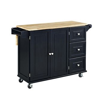 homestyles Liberty Adjustable Kitchen Cart