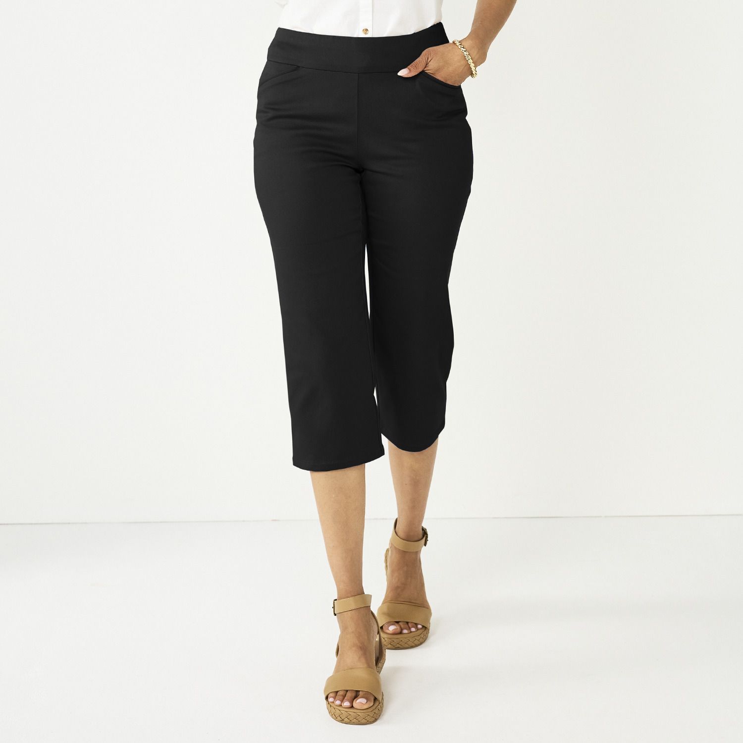 Croft \u0026 Barrow® Effortless Stretch Capris