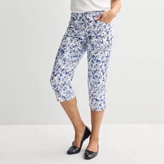 Women's Croft & Barrow® Effortless Stretch Capri Pants