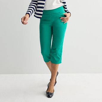 Women's Croft & Barrow® Effortless Stretch Capri Pants