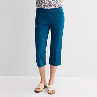 Women's Croft & Barrow® Effortless Pull-On Capris
