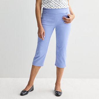 Women's Croft & Barrow® Effortless Stretch Capri Pants