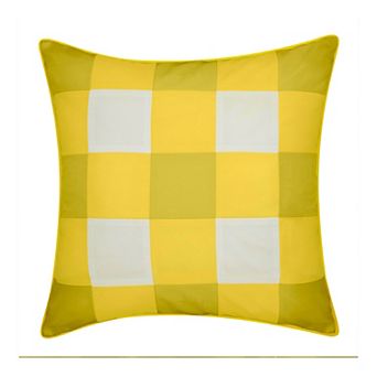 Edie@Home Outdoor Gingham Decorative Throw Pillow