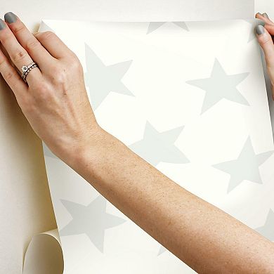 RoomMates Star Peel & Stick Wallpaper