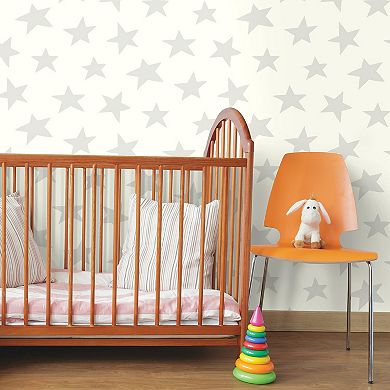 RoomMates Star Peel & Stick Wallpaper