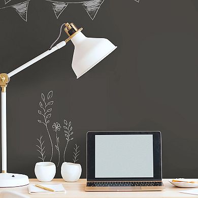 RoomMates Chalkboard Peel & Stick Wallpaper