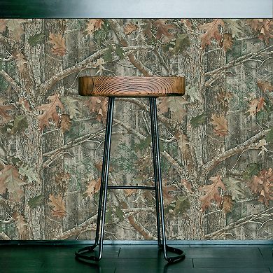 RoomMates Kanati Camo Peel & Stick Wallpaper