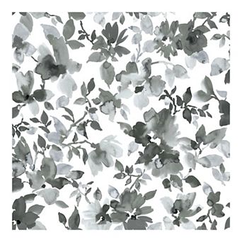RoomMates Watercolor Floral Peel & Stick Wallpaper