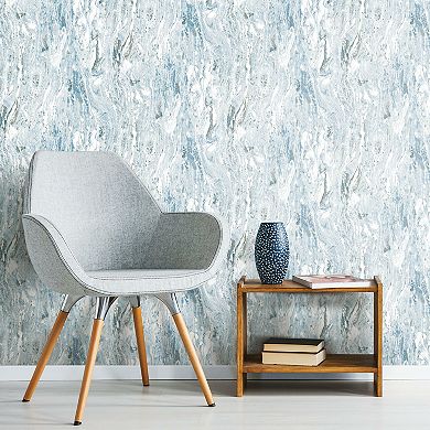 RoomMates Faux Marble Seas Peel & Stick Wallpaper