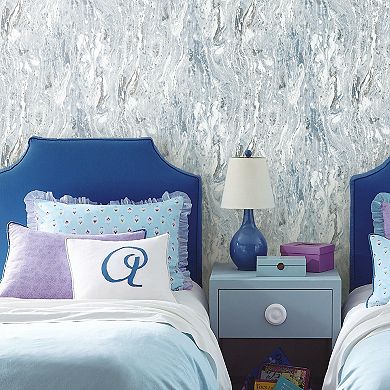 RoomMates Faux Marble Seas Peel & Stick Wallpaper