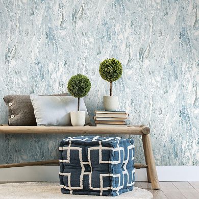 RoomMates Faux Marble Seas Peel & Stick Wallpaper