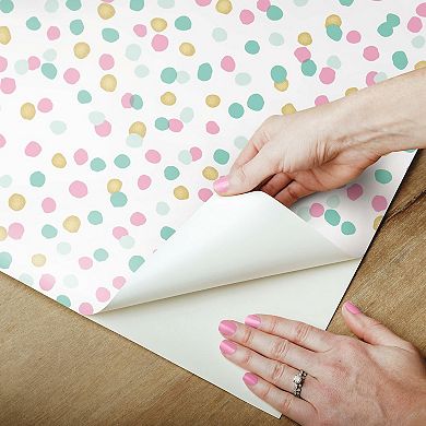 RoomMates Confetti Peel & Stick Wallpaper