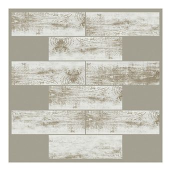 RoomMates Distressed Subway Stick Tile Decals 4 pc Set
