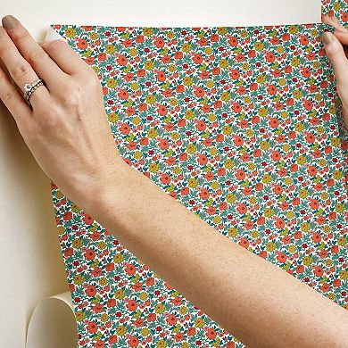RoomMates Floral Ditzy Vine Peel & Stick Wallpaper