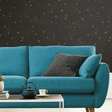 RoomMates Upon A Star Peel & Stick Wallpaper