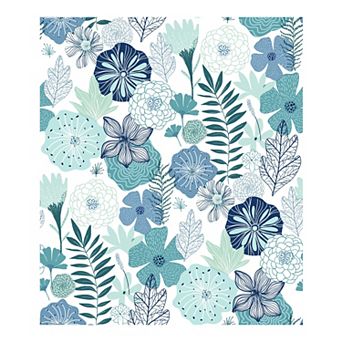RoomMates Perennial Blooms Peel & Stick Wallpaper