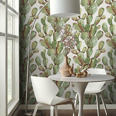 RoomMates Prickly Pear Cactus Peel & Stick Wallpaper