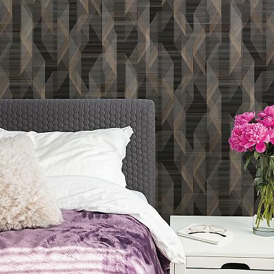 RoomMates Debonair Geometric Peel & Stick Wallpaper